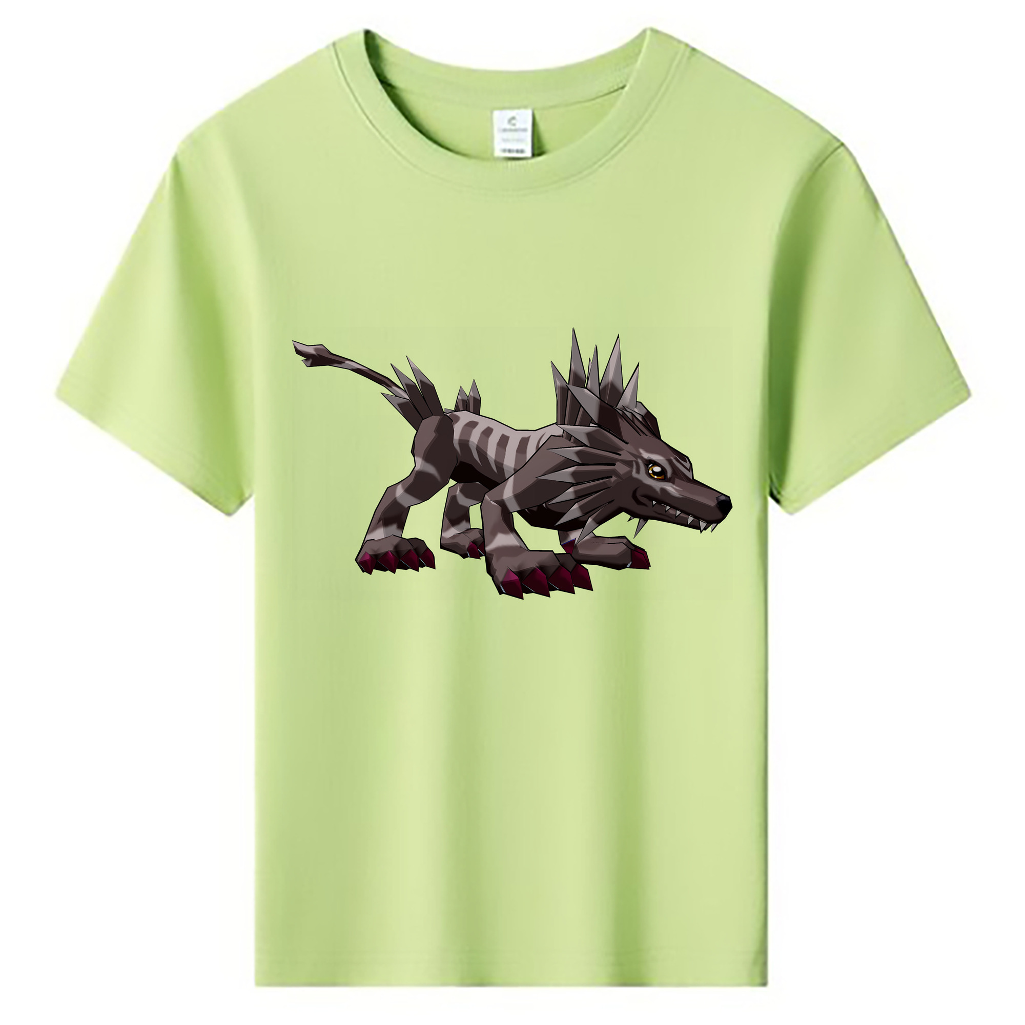 （画像用） Digimon デジタルモンスター/デジモン 綿100％キッズTシャツ（フロントプリント）